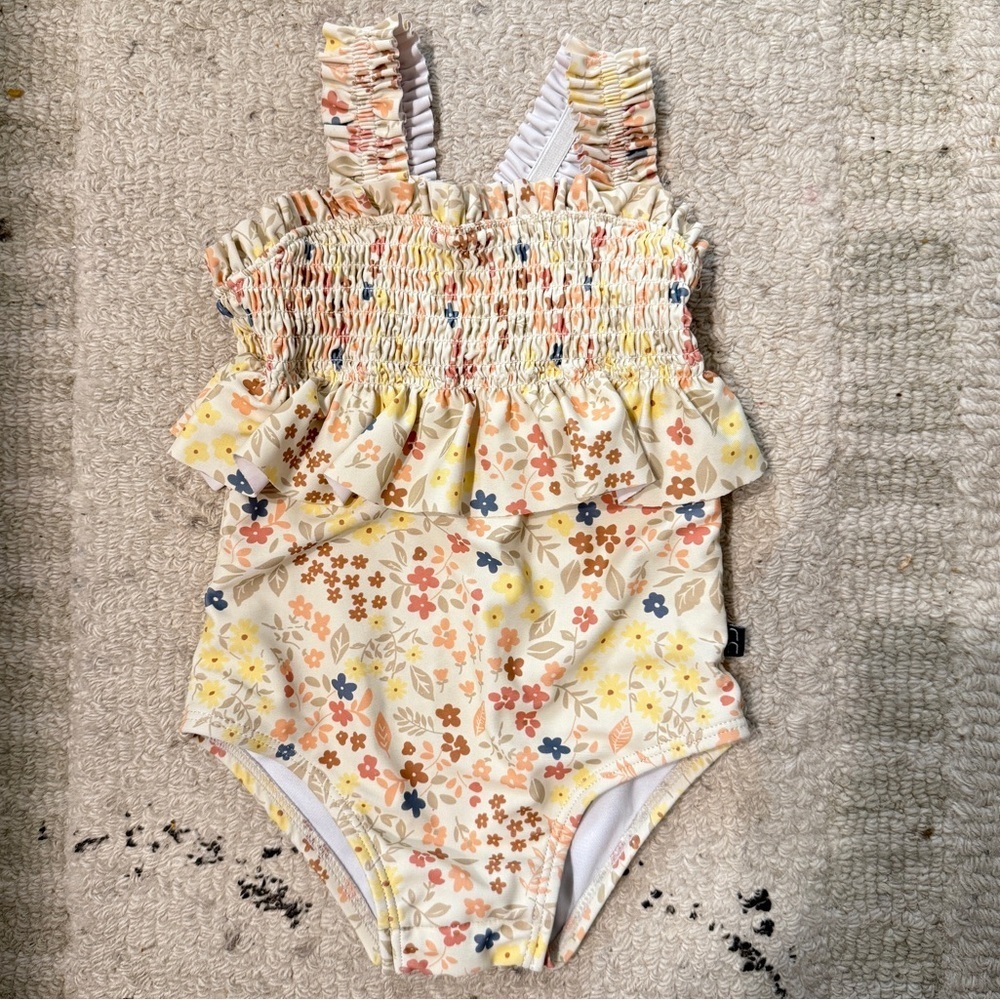 Modern Moments Baby Girl Bubble Swimsuit - Picture 7 of 10